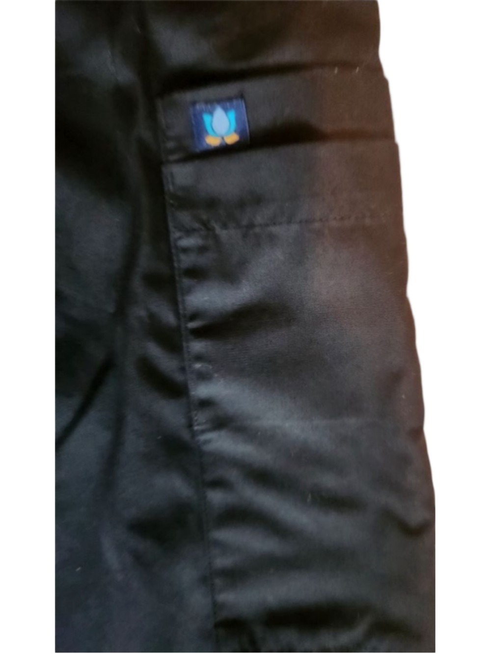Women's Maevn #9016 Black Straight Leg Medical Field/Scrub Uniform Pants XL NWOT - Picture 6 of 7